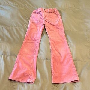 Gap Kids High Rise Corduroy 70’s Flare Jeans with Washwell, Size 7